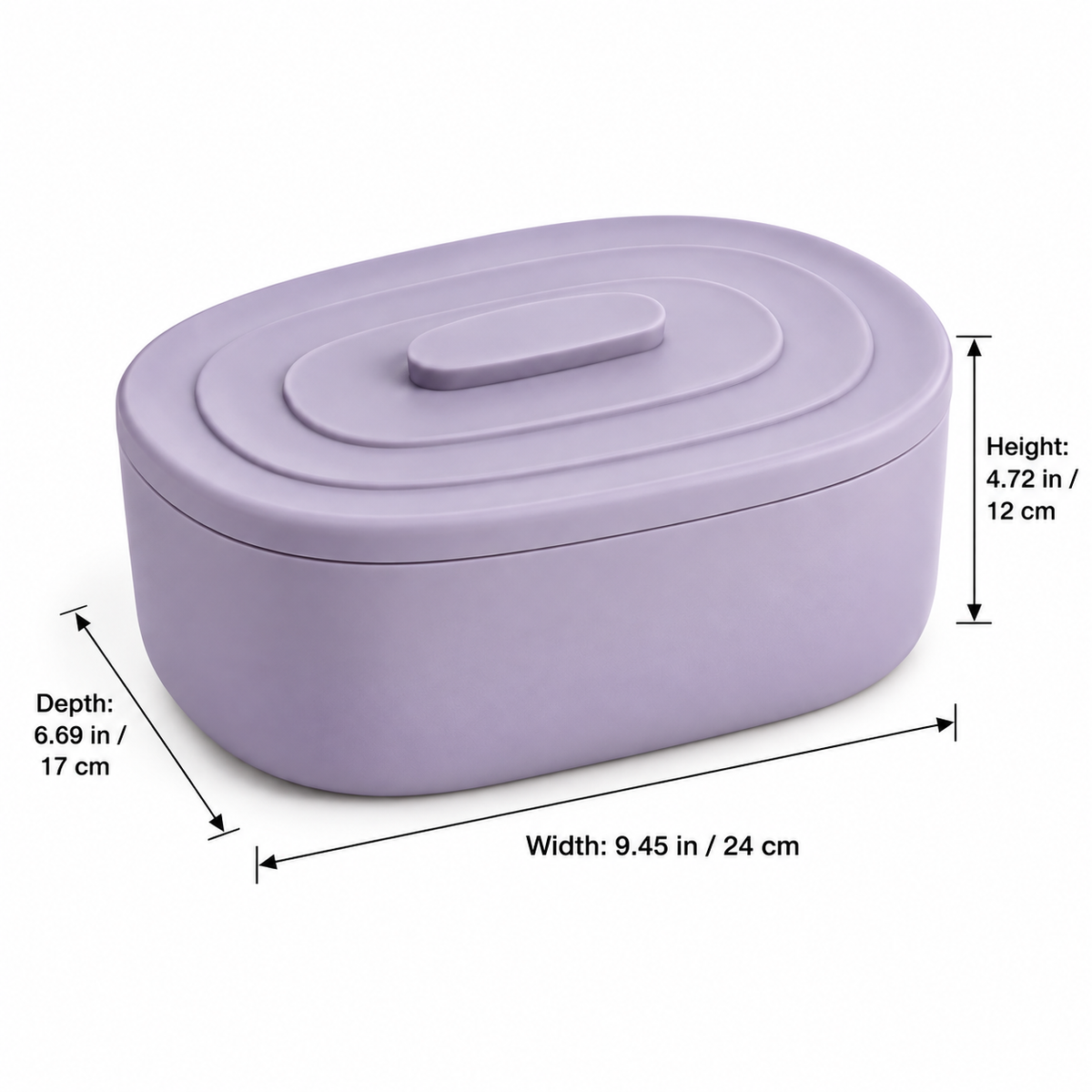 Halo Step Lidded Box